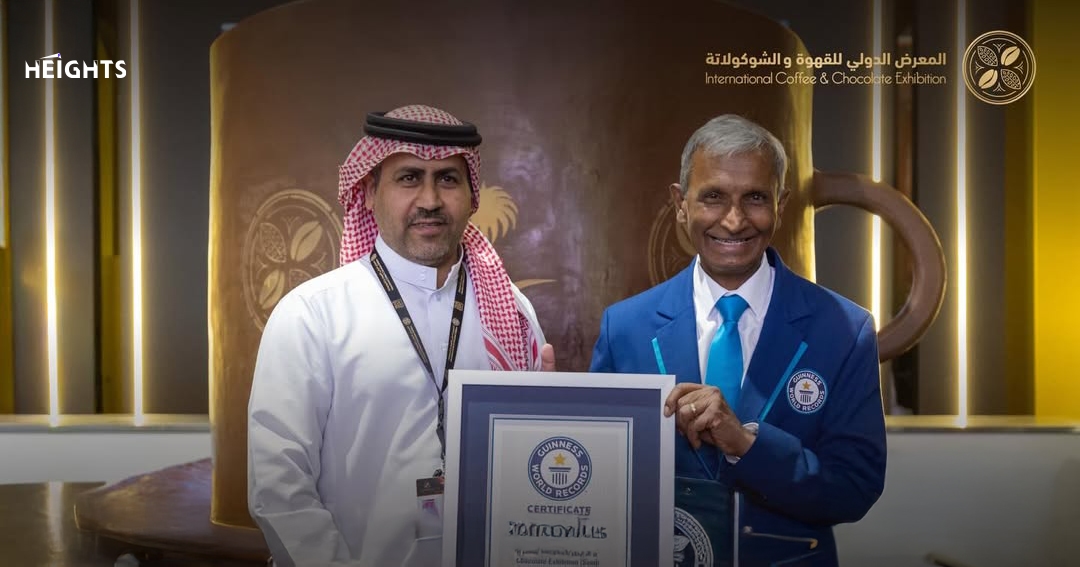 Heights Sets a New Guinness World Record at the International Coffee and Chocolate Exhibition